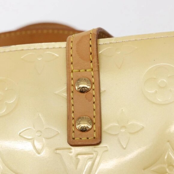 LOUIS VUITTON Monogram Vernis Reade PM Hand Bag Perle M91336 LV Auth ep12257 - Picture 11 of 16